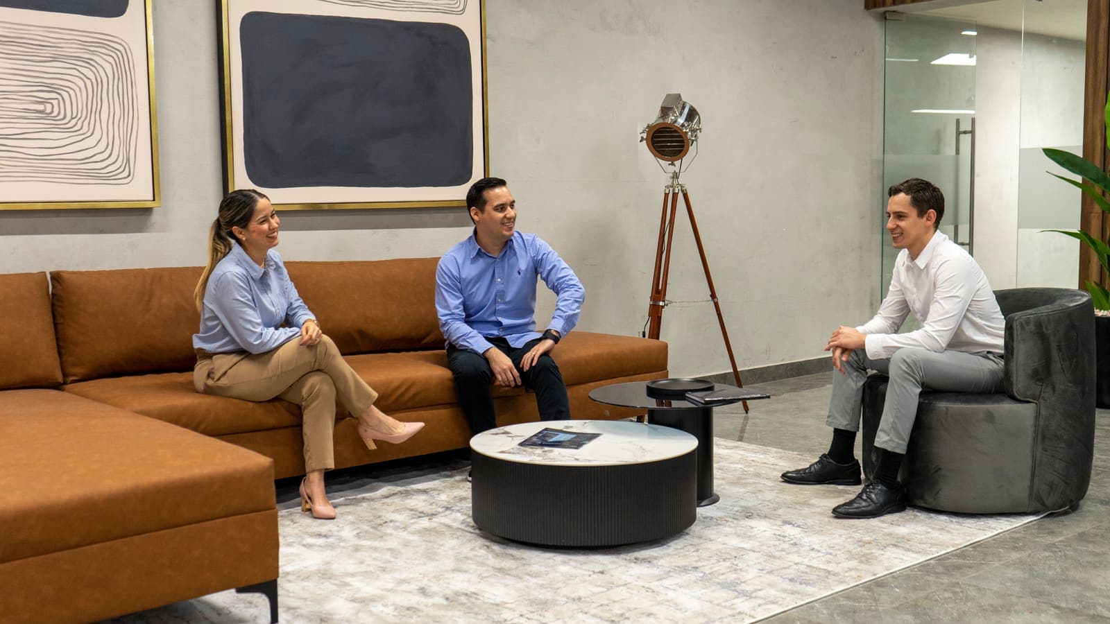 Lounge ejecutivo del corporativo